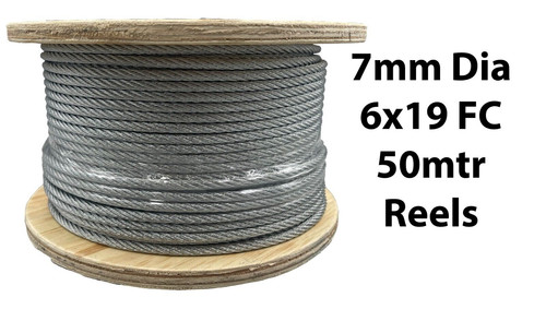 Galvanised steel wire rope - steel,