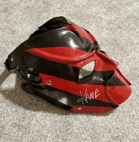 Wwf kane signed replica mask - replica,