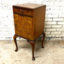 Antique 1930's Art Deco Walnut