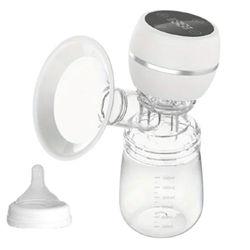 Electric breast pump - breast, hands