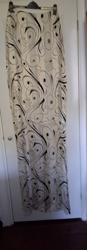 Large jaeger black - black/cream, scarf
