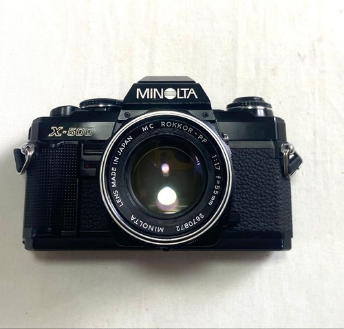 Minolta 500 film slr - film,
