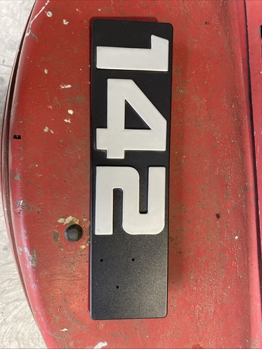 Scania 142 grille badge - scania,