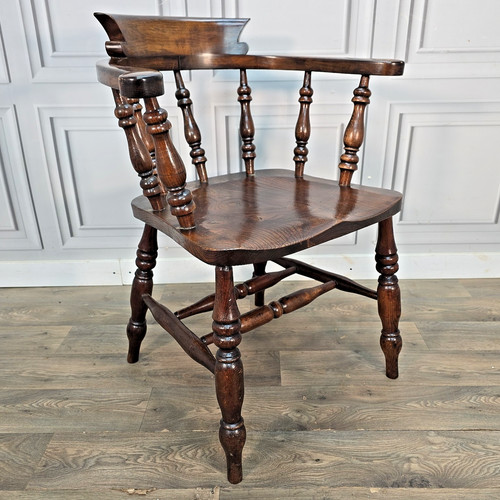 Antique smokers bow chair - antique,