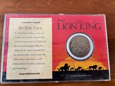Lion King September 1995 Coin