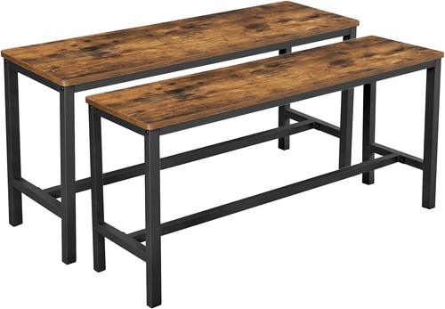 Vasagle table benches set - table, benches,
