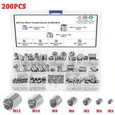 200Pcs Helicoil Thread Repair