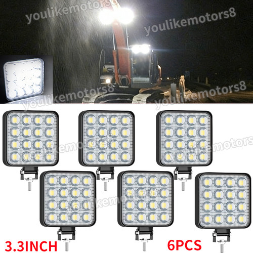 6pcs led work lights fit - led,
