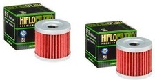 2x Hiflo HF131 oil filter oil