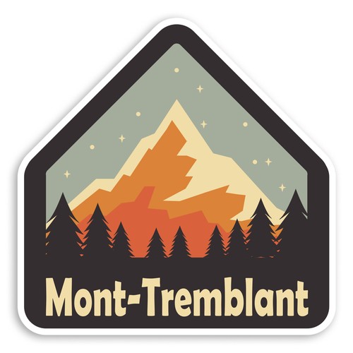 10cm mont tremblant canada - mont,