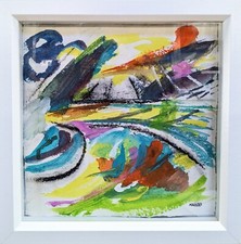 ABSTRACT SEASCAPE SIDMOUTH