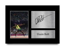 Usain Bolt Signed Athletics