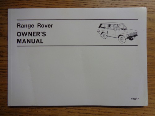 Range rover owners - rover,