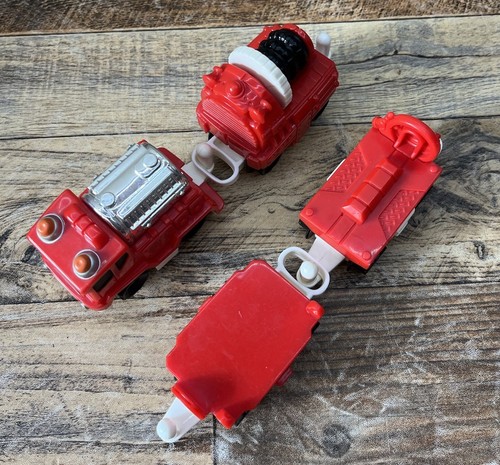 2003 fisher price - geotrax, red