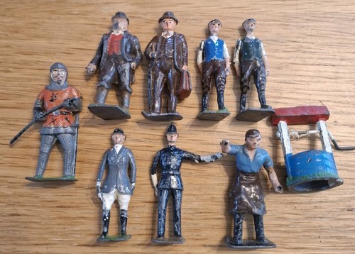 Nine vintage britains other - nine, &