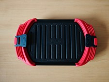 Used Lékué Microwave Grill / Toastie Maker – Red, Easy Clean