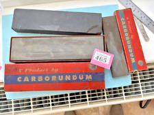 2 Vintage Carborundum Oil