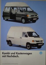 Brochure VW Bus T4 Combi and