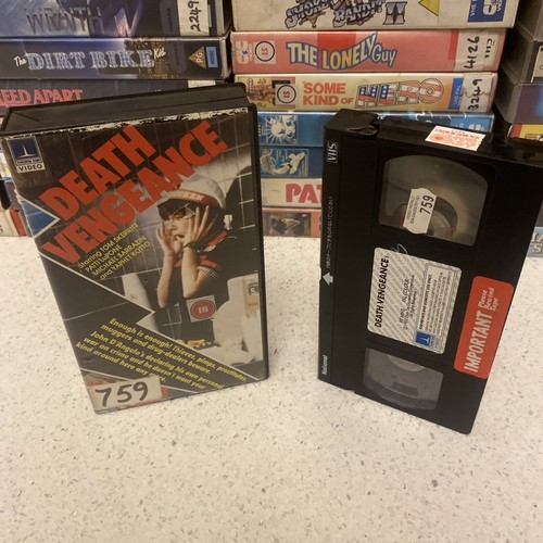 Death vengeance pre cert vhs - ,