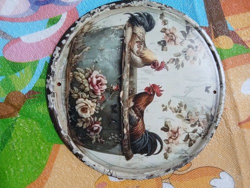 Rustic rooster floral - rustic, rooster&floral
