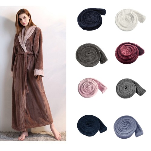 Flannel robe belt bath - flannel,