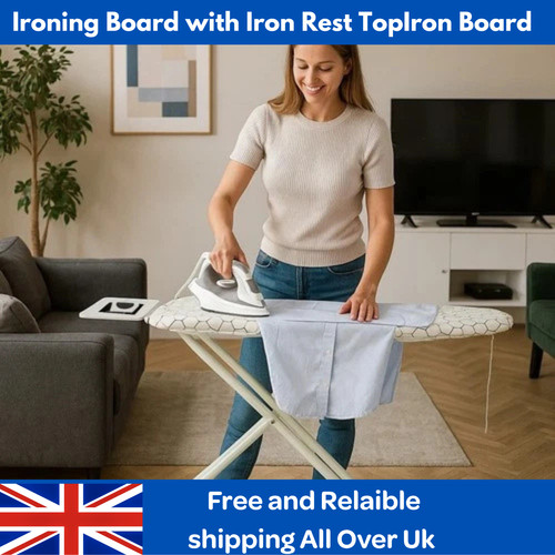 Large folding iron - board, light