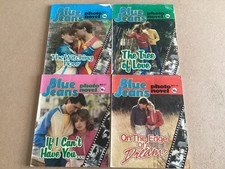 Four 1980s Vintage Blue Jeans