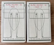 Talwin Morris KING HENRY IV  PARTS I &II Gresham Plays SHAKESPEARE Arts & Crafts