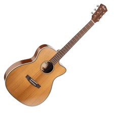 Cort Essence OC4 Solid Top Electro-Acoustic Guitar, Natural