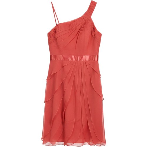 Adrianna papell coral draped - coral,