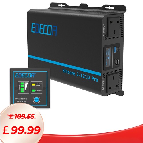 Edecoa pure sine wave - pure, power