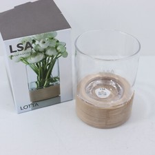 LSA International Lotta Glass Vase/Lanter H18cm