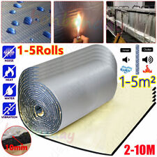 10m Aluminum Foil Insulation Self-adhesive Camper Van Boat 10mm Closed Cell Foam