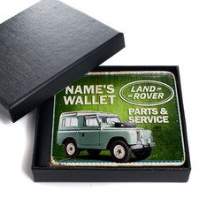 Retro Mens Wallet Land Rover
