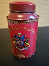 Jackson's Of Piccadilly Tea Tin - Vintage Retro In Red