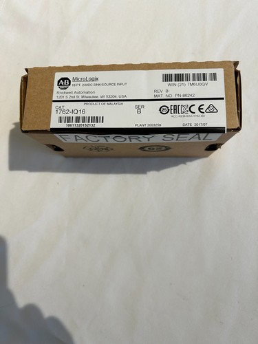 Allen bradley plc - plc, input