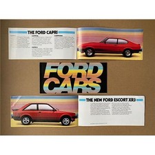 FORD CARS 1980 RANGE BROCHURE