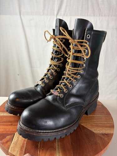 Vtg red wing logger boots - vtg,