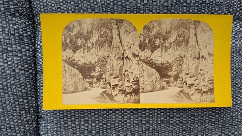 Stereoview antique somerset - stereoview,