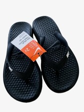 Nike Black Solay Flip Flops Kid's Size UK 1.5 / EUR 33.5 / 21cm  882827-001