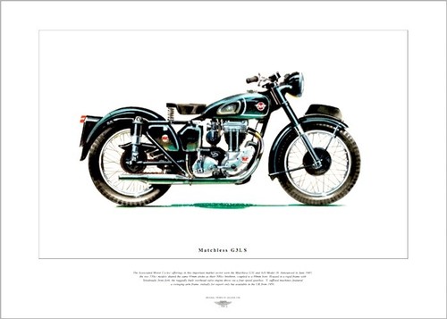 Matchless g3ls motorcycle - matchless,