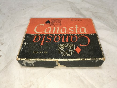 Vintage canasta card - ~canasta, game