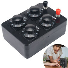 0-9999.9 Ohm Variable Resistance Box Decade Resistor Physical School Teaching UK