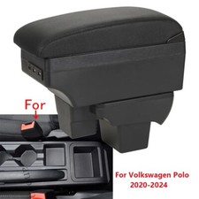 VW POLO MK6 AW ARMREST BLACK