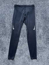 Men’s Nike Dri Fit ADV Aeroswift Running Racing Tights/leggings Black Sz Small