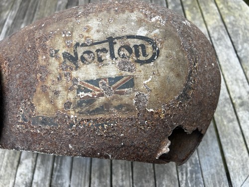 Norton petrol tank vintage - tank,