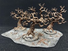 Warhammer 40K Games Workshop  Woods Trees Terrain Citadel customised Chaos 3/3
