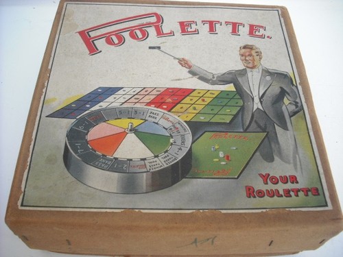 Antique vintage poolette game - vintage,