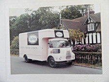 Large 8" x 6" Mounted Photo: Van. 'Top Tray Oven-Fresh Cakes'. Longton, Stoke.