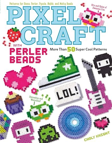 Pixel craft with perler beads - with,